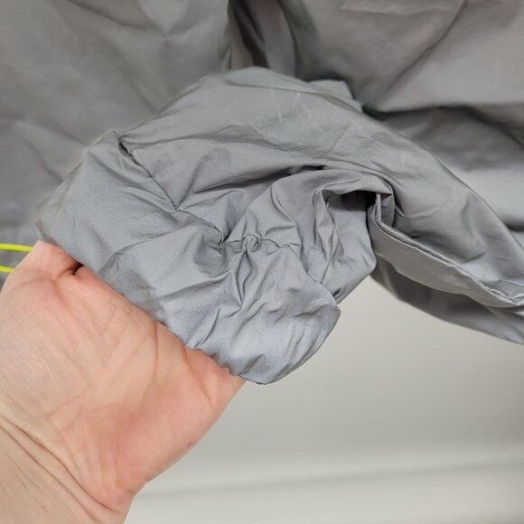 Hot & delicious womens small gray windbreaker pants jogger elastic drawstring - Picture 7 of 9